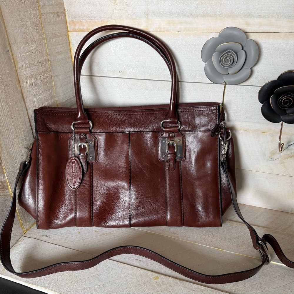 Wilsons Leather Dark Brown Men's Briefcase